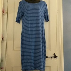 💐 Blue striped lularoe Julia